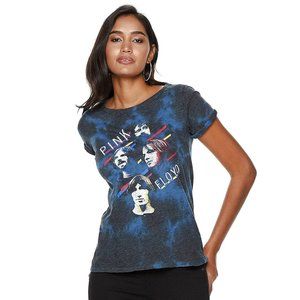 Pink Floyd Photo Logo Tie Dye rock Official T-Shirt XS NWT